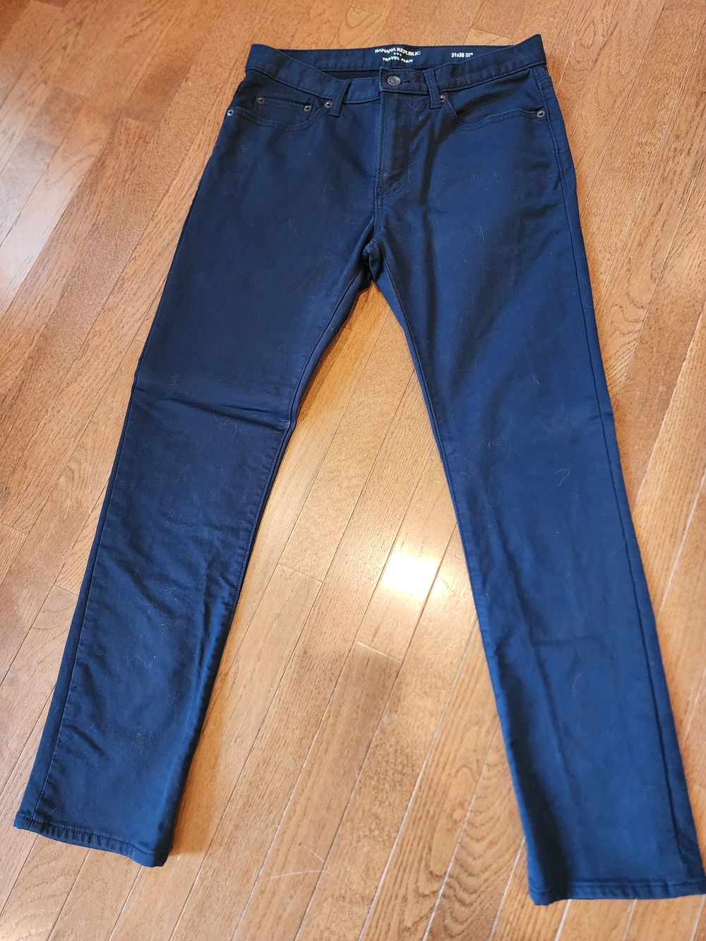 Banana Republic Slim Straight Jeans in Navy